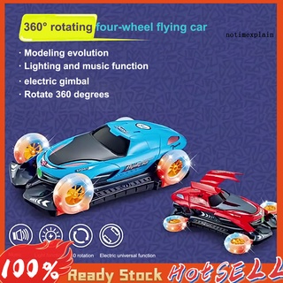 Ntp rotativo Roadster juguete cambiante forma múltiples direcciones eléctrico volador coche deportivo modelo de juguete para niños