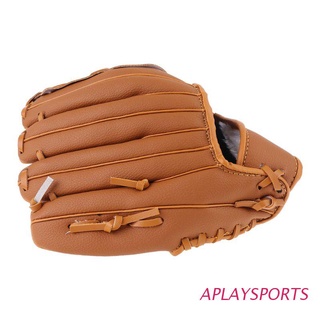 aplaysports 10.5" guante de béisbol guante de softbol guantes de entrenamiento práctica deportes al aire libre mano izquierda