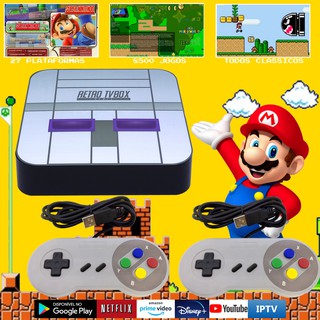 [Baby] Videojuego Retro Super Nintendo con 8500 juegos+2 Controles (4)
