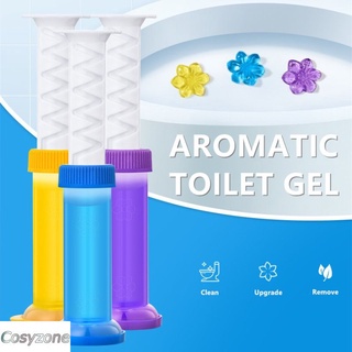 Flower Aromatic Toilet Gel Toilet Deodorant Cleaner Toilet Fragrance Remove Odors and Leave No Traces 11 Flowers COSYZONE