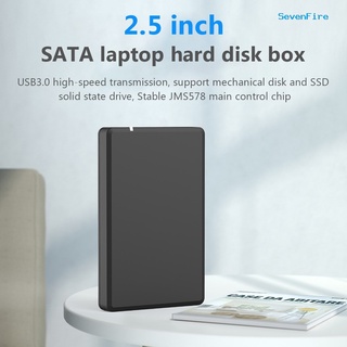 sevenfire 5gbps 2.5inch sata usb 3.0 disco duro externo ssd hdd caso adaptador de caja (2)