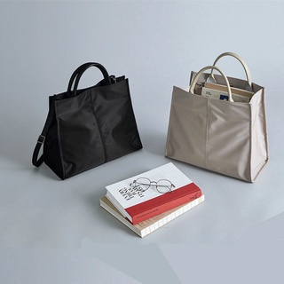 Versión de la simple nylon de negocios maletín de las señoras bolso OL ligero impermeable bolso de hombro mensajero ba