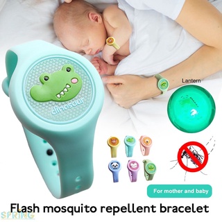 Pulsera repelente de mosquitos de dibujos animados para niños/repelente de aceites esenciales/repelente de mosquitos/reloj de pulsera