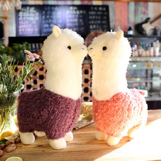 alpaca muñeca pequeña lana peluche juguete lindo hierba barro caballo creativo almohada divertido ragdoll regalo de cumpleaños chica