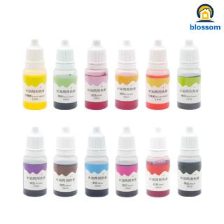 10ml hecho a mano jabón tinte pigmentos Base Color líquido pigmento DIY Manual jabón colorante Kit de herramientas (1)