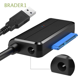BRADER1 Durable HDD Adapter Cable UASP Converter USB 3.0 to SATA High-speed SSD for 2.5" 3.5" Inch Hard Disk Drive Practical Easy Drive Cord/Multicolor