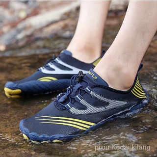 Alta calidad Unisex al aire libre zapatos de senderismo pareja zapatos de natación antideslizante zapatos de pesca j4ew