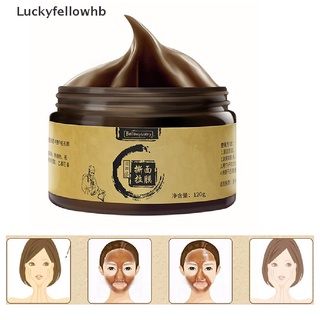 [luckyfellowhb] beauty peel-off cara-pack de transición herbal ginseng negro cabeza cara pack 120ml [caliente]