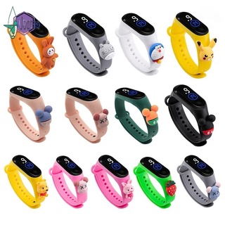 [JA] Reloj de pulsera Digital LED deportivo impermeable para niños niñas hombres mujeres reloj de pulsera de silicona