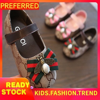 Niñas princesa zapatos, zapatos de fiesta de verano antideslizante suela suave zapatos de los niños de Velcro zapatos de bebé niñas pisos (1)