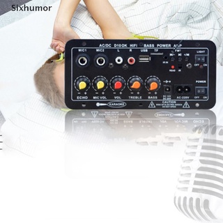 [sixhumor] placa amplificadora de audio bluetooth hifi estéreo amplificador de audio digital amplificador de potencia co