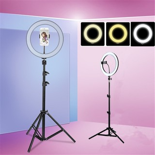 Anillo de luz LED regulable para maquillaje/fotografía/Video/lámpara en vivo