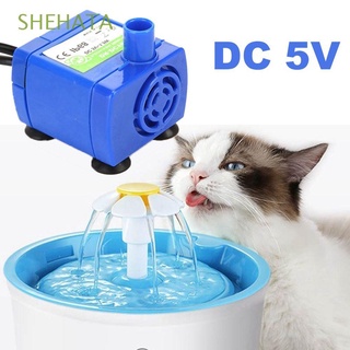 shehata gatos mascota bomba de agua impermeable gato automático alimentadores fuente bomba dispensador de agua mini perro tazón hogar mascotas suministros