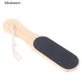 [sihaimern] doble cara de madera archivo de pie raspado herramientas de pedicura piel muerta removedor de callos.
