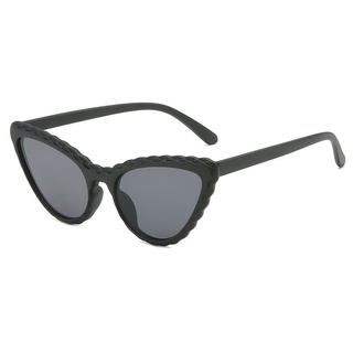 Aleasoon lentes de sol de moda para mujer/lentes de sol de ojo de gato integrados con rayas Vintage