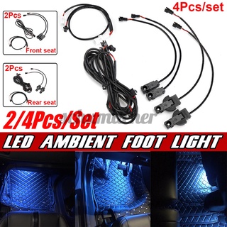 LED Car Atmosphere Lights Soles Ambient Mood Lamp Interior Decorative Foot Light Fit For Toyota Camry 2018