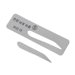 5pcs Eyebrow Template Stencils Brow Grooming Card Trimming Shaping Beauty Tool (3)