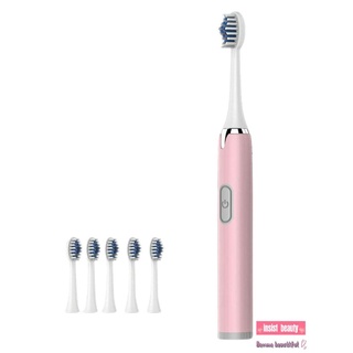 Cepillo de dientes Sonic eléctrico inteligente temporizador cepillo de dientes IPX7 impermeable cepillo de limpieza de dientes /BIG (5)
