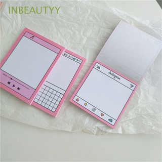 INBEAUTYY School Memo Pad Diary Notepad Message Note Notepad DIY Decoration Office Supplies Journal Decor Planner Stationery Dialog Box