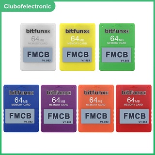 [clubofelectronic] Tarjeta De memoria Fmcb Mcboot 64mb gratuita Mc Bota V1.953 consola De tarjeta Para Sony Ps2