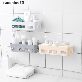 Breve soporte de toalla de jabón de baño estante de pared ventosa esponjas cesta de almacenamiento {bigsale}