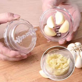 Creative Rotary Garlic Grinding Garlic Box / Manual Garlic Grinding Garlic Press / Garlic & Ginger Press / Kitchen Tools