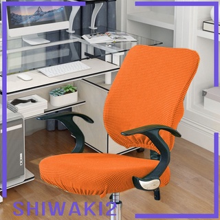 [SHIWAKI2] Funda para silla de oficina de ordenador, funda protectora y estirable de poliéster Universal para silla de escritorio, funda giratoria