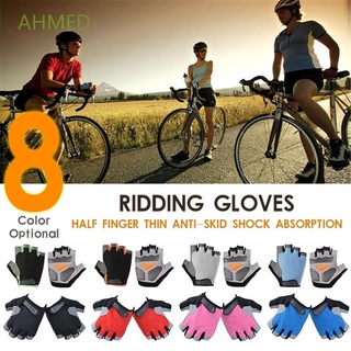 Guantes De Bicicleta De montaña para Ciclismo al aire libre/equipo De medio Dedo respirable/guantes De Bicicleta Mtb/multicolores