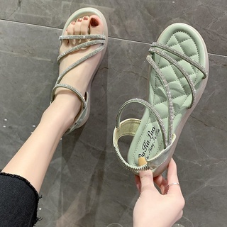 2021 moda de las mujeres sandalias Kasut Wanita zapatillas sandalia zapato zapatos planos