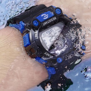 moda coolboss marca niños deportes digital led reloj impermeable mermelada tangan estudiante hombres digital para niños