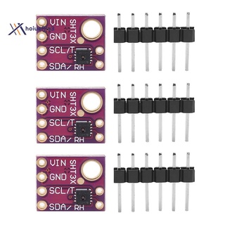 3Pcs SHT31-D Sensor De Humedad De Temperatura Digital Salida ule IIC I2C Interfaz 3.3V Para Arduino Raspberry Pi