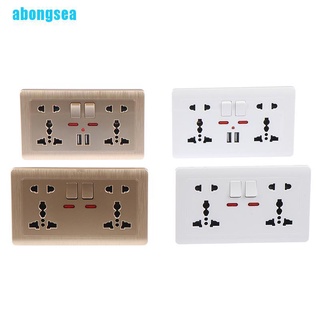 Abongsea - toma de corriente Universal para pared (5 agujeros, A) (1)