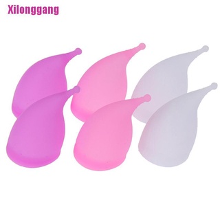 [Xilonggang] Reusable Medical Silicone Soft Menstrual Women Period Cup Size Small Large Pads