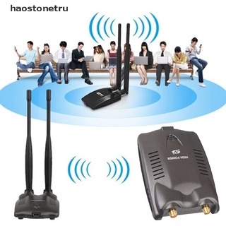 [hao] Decodificador de Internet con contraseña/antena Wifi Dual/adaptador USB Wifi de largo alcance