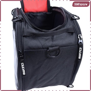 asiento de motocicleta/bolsa de cola alforjas impermeable equipaje bolsa de transporte casco