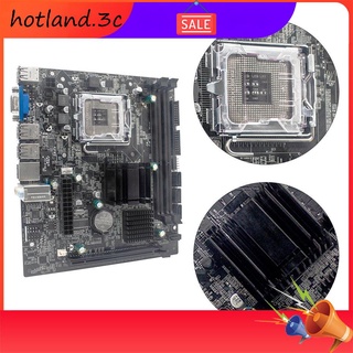 [hotland] Pc Mainboard G41 M-ATX DDR3 Con Graphy Integrada Dual Channel 8G USB (1)