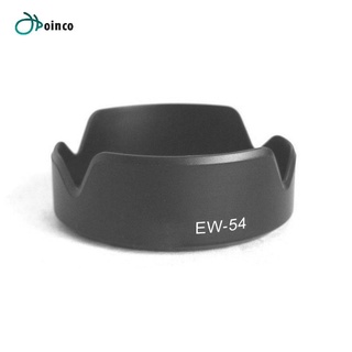 EW-54 lente capucha forma de loto lente capucha gorra luz sombreado cubierta para Canon