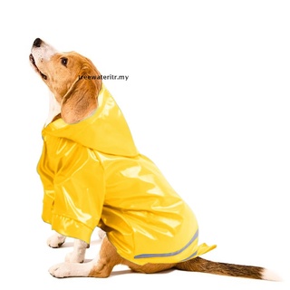 New^*^ chubasquero para perros, impermeable transpirable, para cachorros, con capucha, con capucha, de cuatro patas, perro Jack [treewateritr] (3)