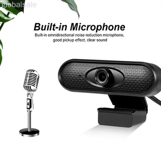 Webcam usb 2.0 1080p Para computadora/Laptop/video con micrófono incorporado sin controlador