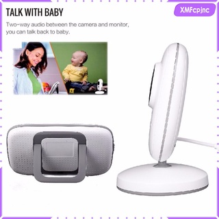 video inalámbrico color bebé monitor bebé de dos vías hablar monitoreo de temperatura