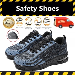 zapato nike Zapatos de seguridad en el trabajo para hombres Botas con punta de acero Calzado a prueba de pinchazos Zapatos Botas de seguridad antideslizantes resistentes al desgaste