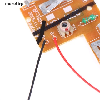 moretirp 4ch 40mhz transmisor remoto y tablero receptor con antena para piezas de juguete co