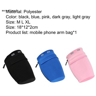 M Multi-función deportiva cartera de muñeca portátil amigable con la piel cremallera bolsillo de secado rápido para correr (3)