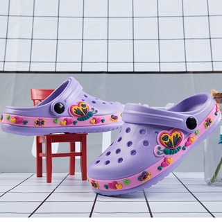 [Yuen]Zapatos para niños sandalias de los niños Crocs zapatillas niñas el niño Unisex zapatos sandalia de playa (9)