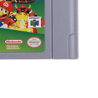 Para tarjeta De consola De consola De juegos Nintend 64 N64 Mario Smash Bros (Tianhe)