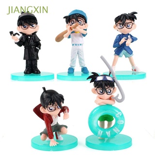 Jiangxin piscina Detective Conan Miniatures Scultures figura modelo Detective Conan figuras de acción