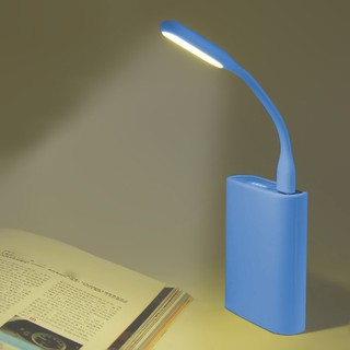 [JLNM] Mini lámpara de lectura portátil Flexible brillante USB LED para computadora/Laptop/PC (3)