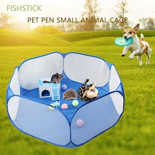 Fishstick impermeable jaula para mascotas plegable valla corral portátil erizo yarda conejillo de indias pequeños animales Chinchilla gato tienda/Multicolor