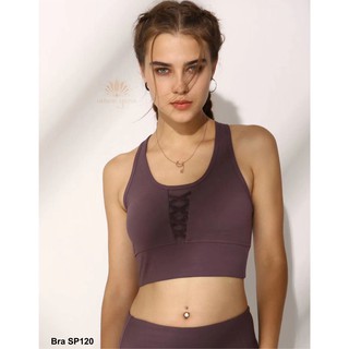 Sujetador deportivo Vania Fitness SP 120 púrpura/Best Seller Yoga gimnasia sujetador/brasier deportivo de mujer