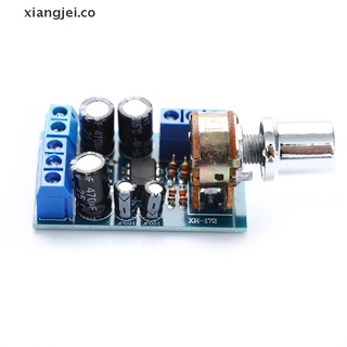 【xiangjei】 TDA2822M Mini 2.0 Channel 1W×2 Stereo Audio Power Amplifier Board DC 5V 12V CAR CO